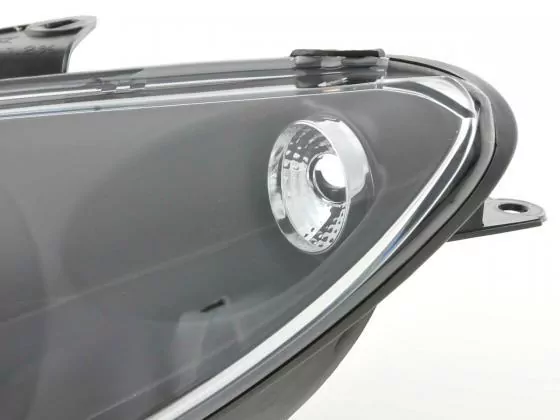 Scheinwerfer Set Peugeot 206 Bj. 98-03 schwarz