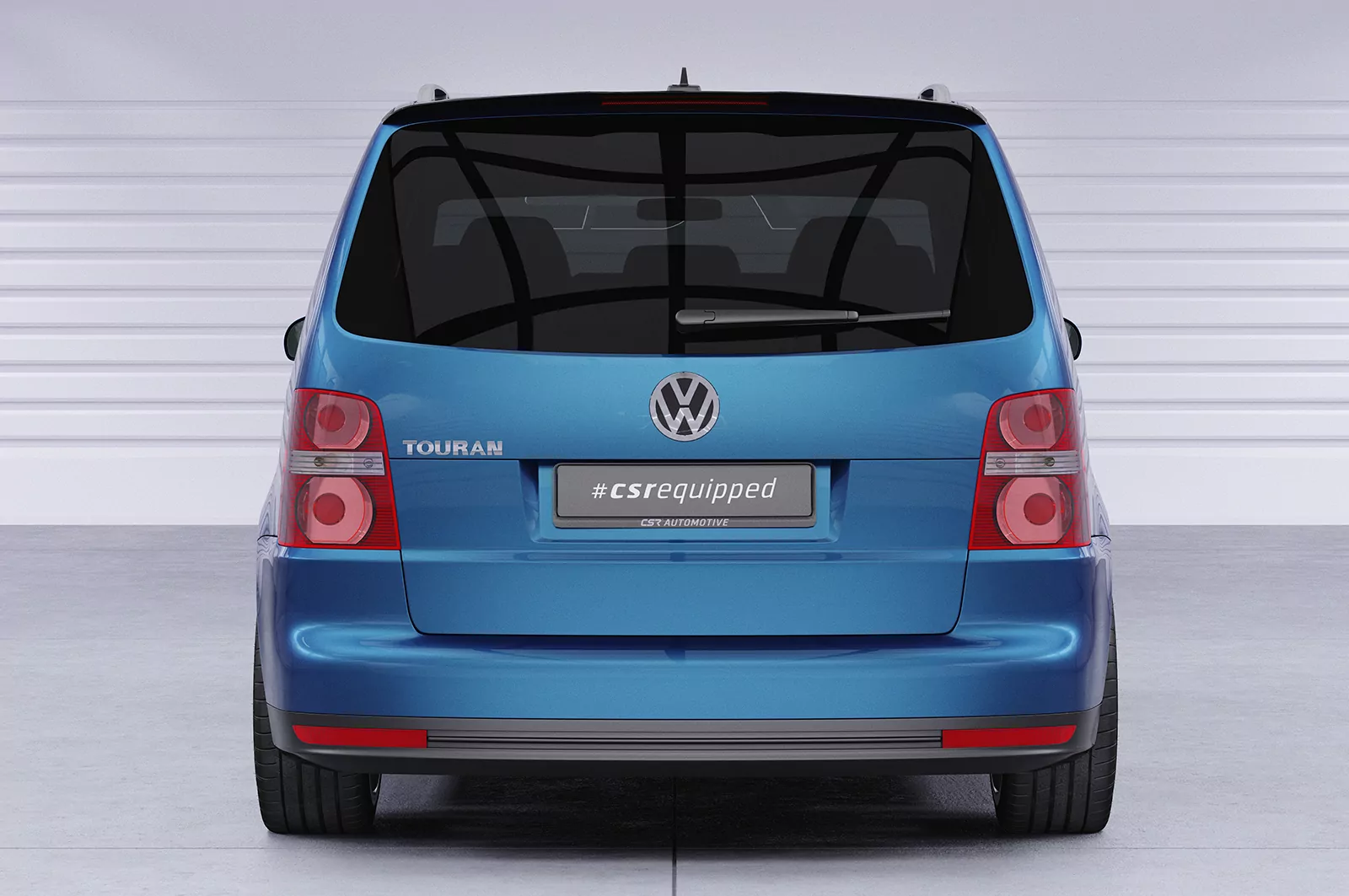 Heckflügel mit ABE für VW Touran / Touran GP HF627 Strukturiert (schwarz matt)