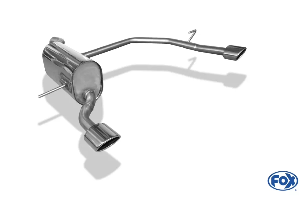 Renault Captur  Endschalldämpfer Ausgang rechts/links - 106x71 Typ 32 rechts/links