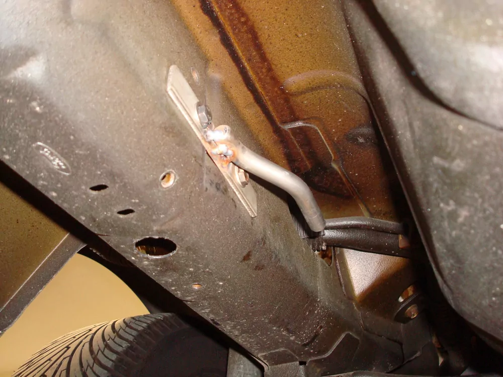 Ford Mustang Coupe  Endschalldämpfer rechts/links mit Y-Verbindungsrohr - 1x90 Typ 17 rechts/links