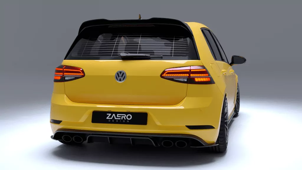 EVO-1 Diffusor für VW Golf 7 R (Facelift)