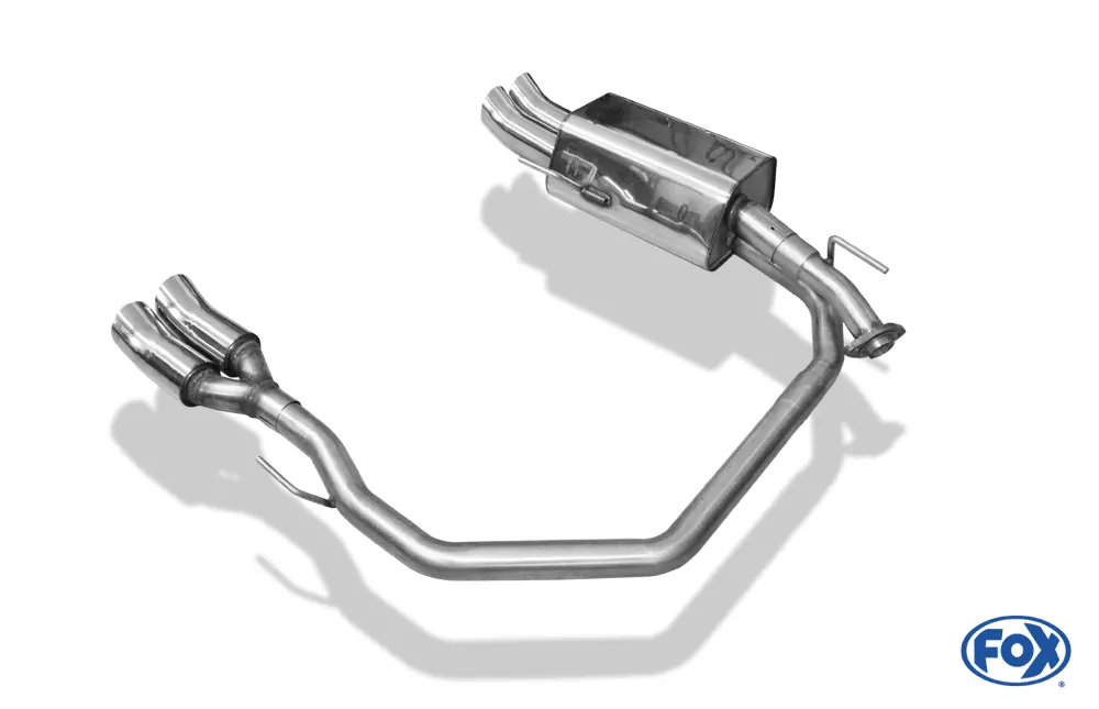 Opel Astra G-CC Fließheck  Endschalldämpfer Ausgang rechts/links - 2x76 Typ 18 rechts/links