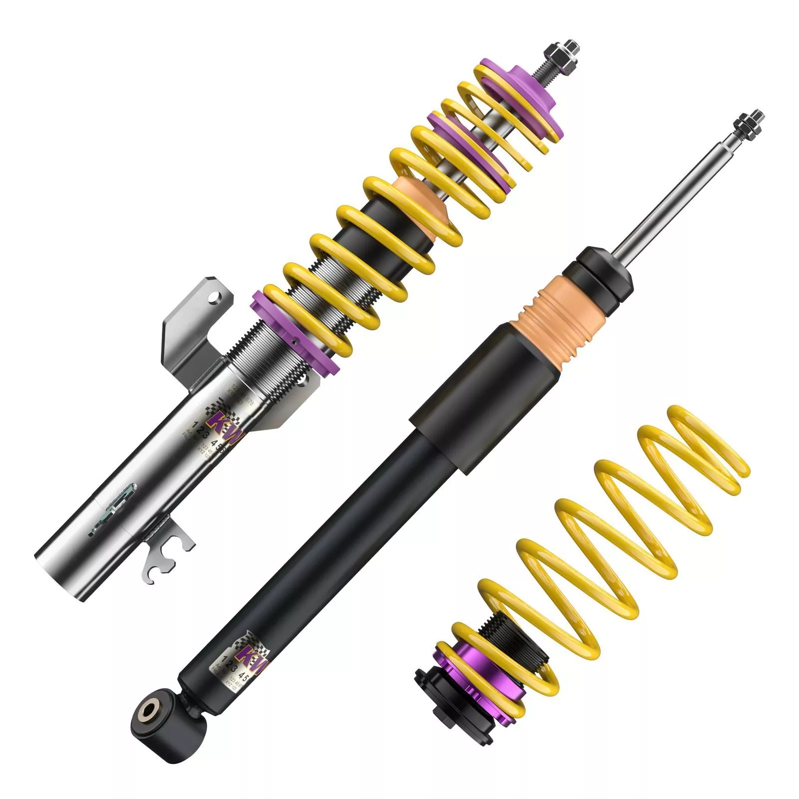 KW Gewindefahrwerk V2 inox VW POLO V (6R_, 6C_) 03/2009-