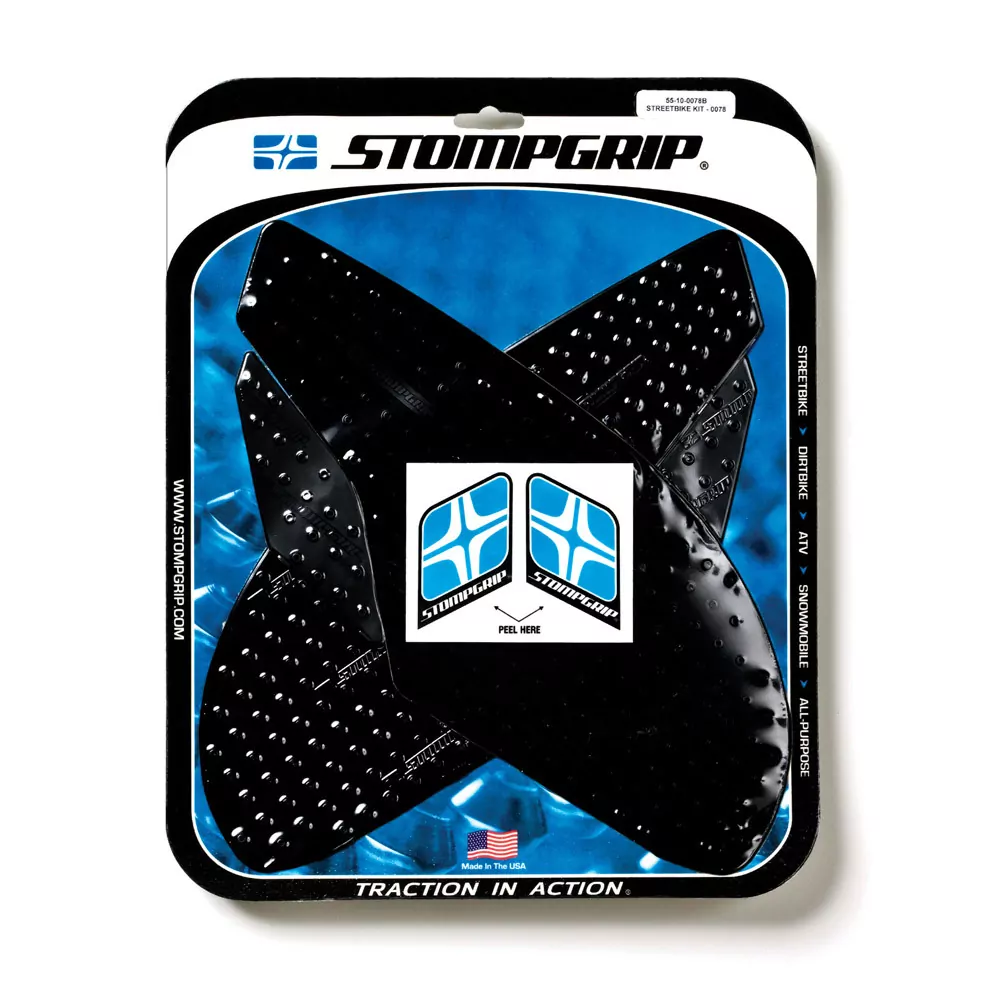 Stompgrip Traction Pad Volcano für Triumph Daytona Moto 2 19-20 Schwarz