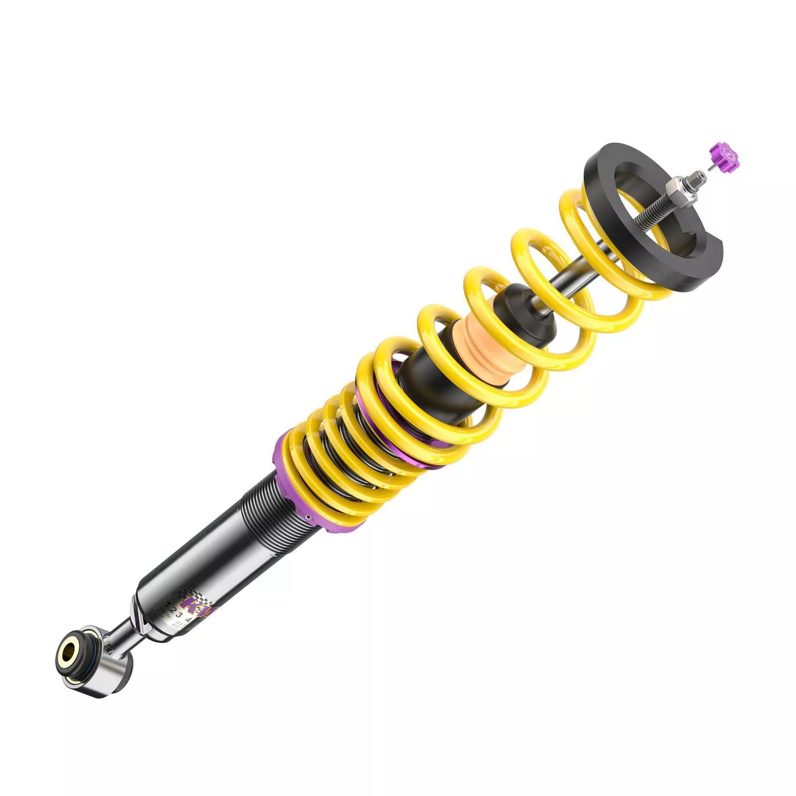 KW Gewindefahrwerk V3 inox (inkl. Stilllegung f. elektr. Dämpfer) ASTON MARTIN DB9 Volante 04/2004-10/2016