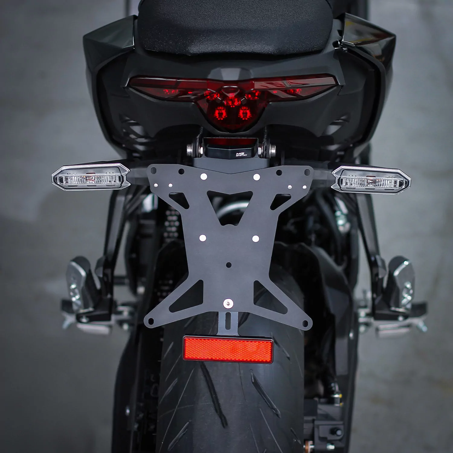 MG Biketec Kennzeichenhalter für Kawasaki Z 650 S ab 2026
