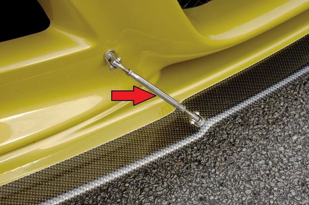 Stabilisatoren-Satz (2 Stück), Alu/Stahl für verstellbar von 120-180mm