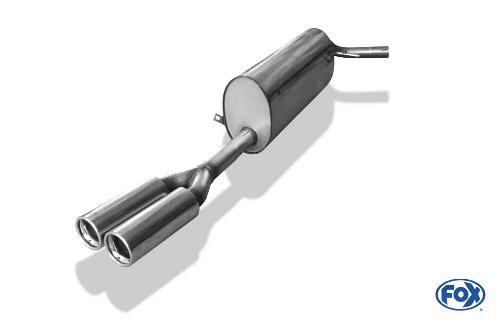 Skoda Fabia Typ 6Y5 - Combi  Endschalldämpfer - 2x76 Typ 13