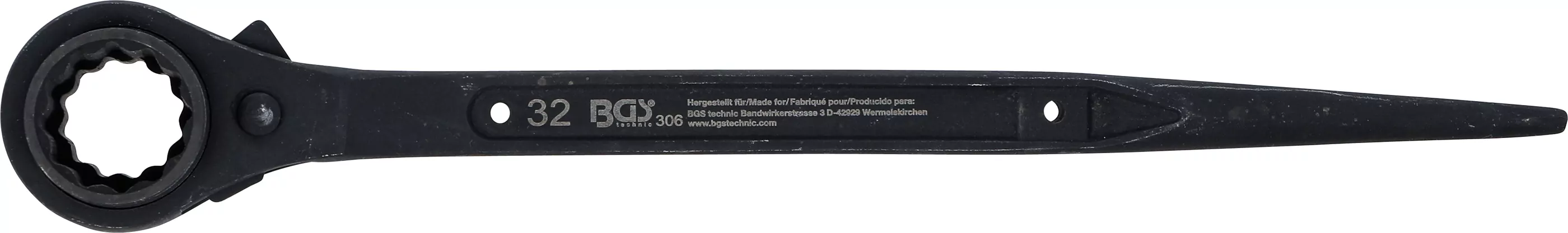 Gerüstbauer-Knarre | SW 27 x 32 mm