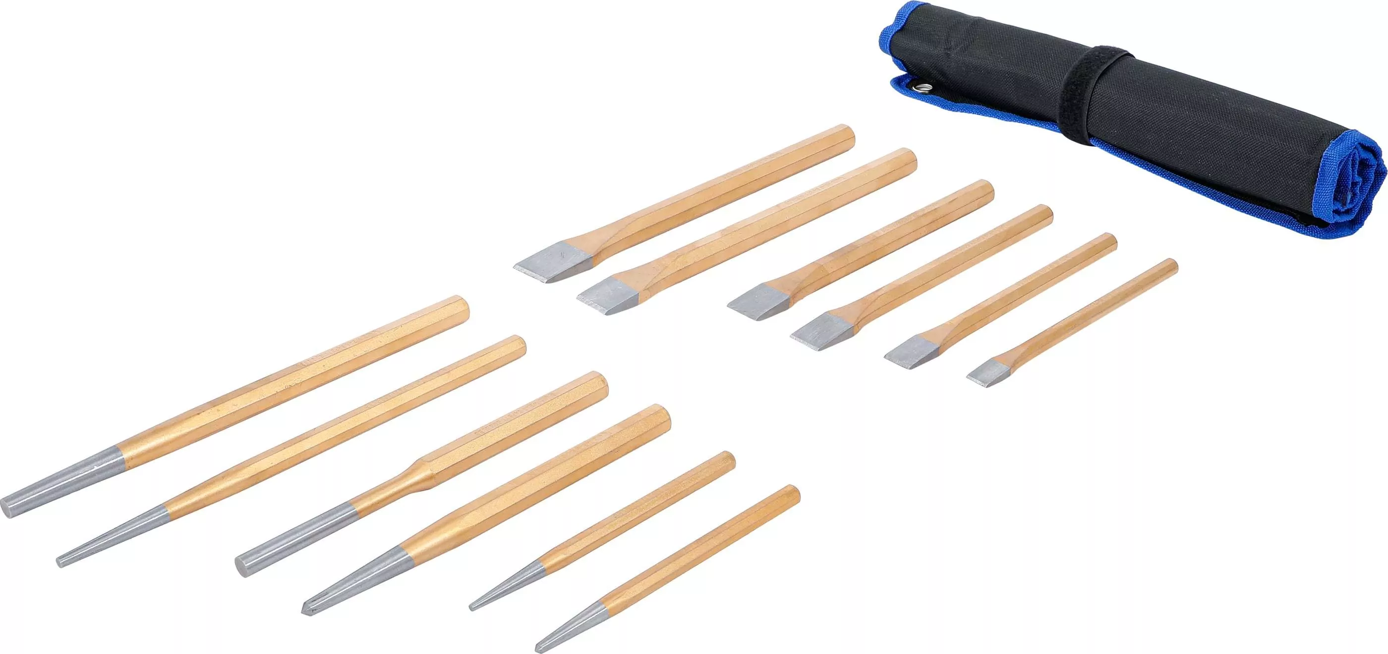 Splintentreiber-/ Meissel-/ Körner-Satz | 12-tlg.