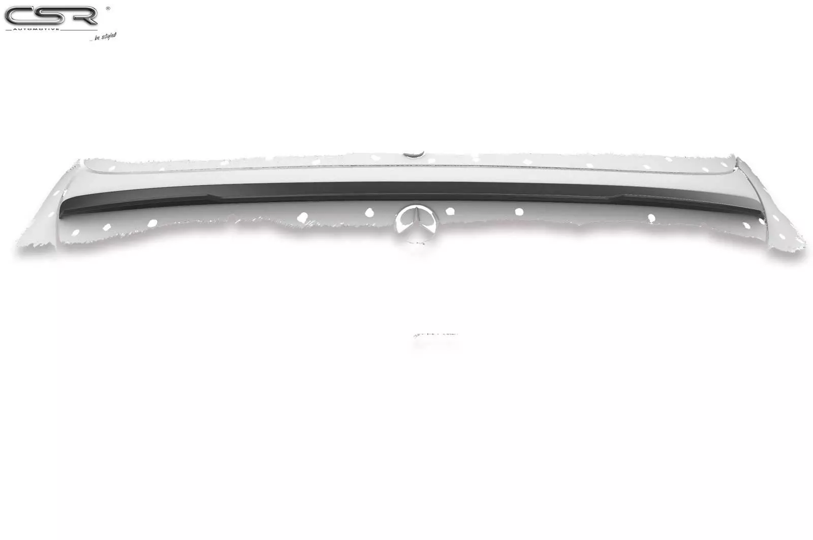 Heckflügel mit ABE für Mercedes CLA X118 Shooting Brake HF743-M Carbon Look Matt