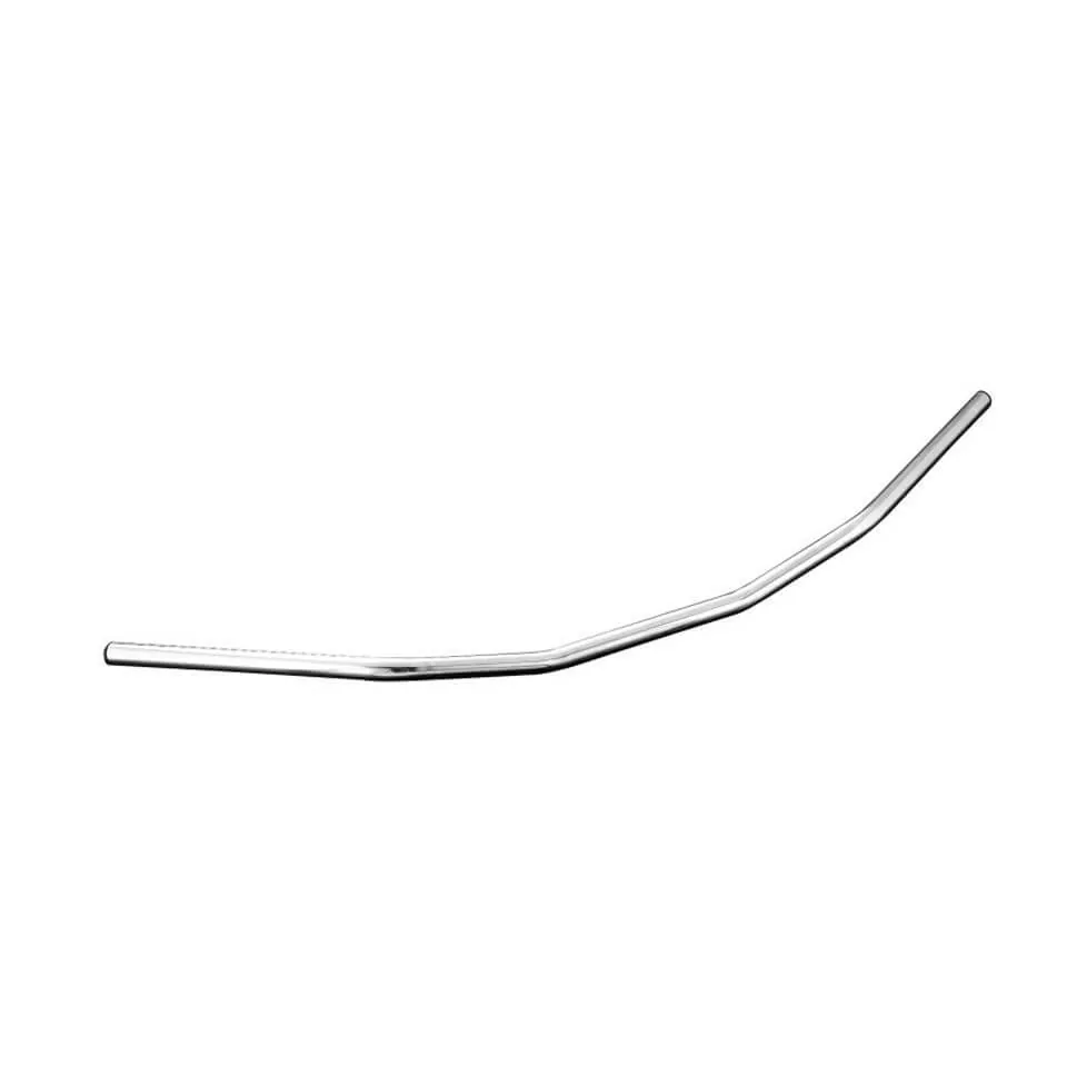HIGHWAY HAWK Flyer Wide Handlebar, 1 inch (25.4 mm), with Harley dimples, chrome