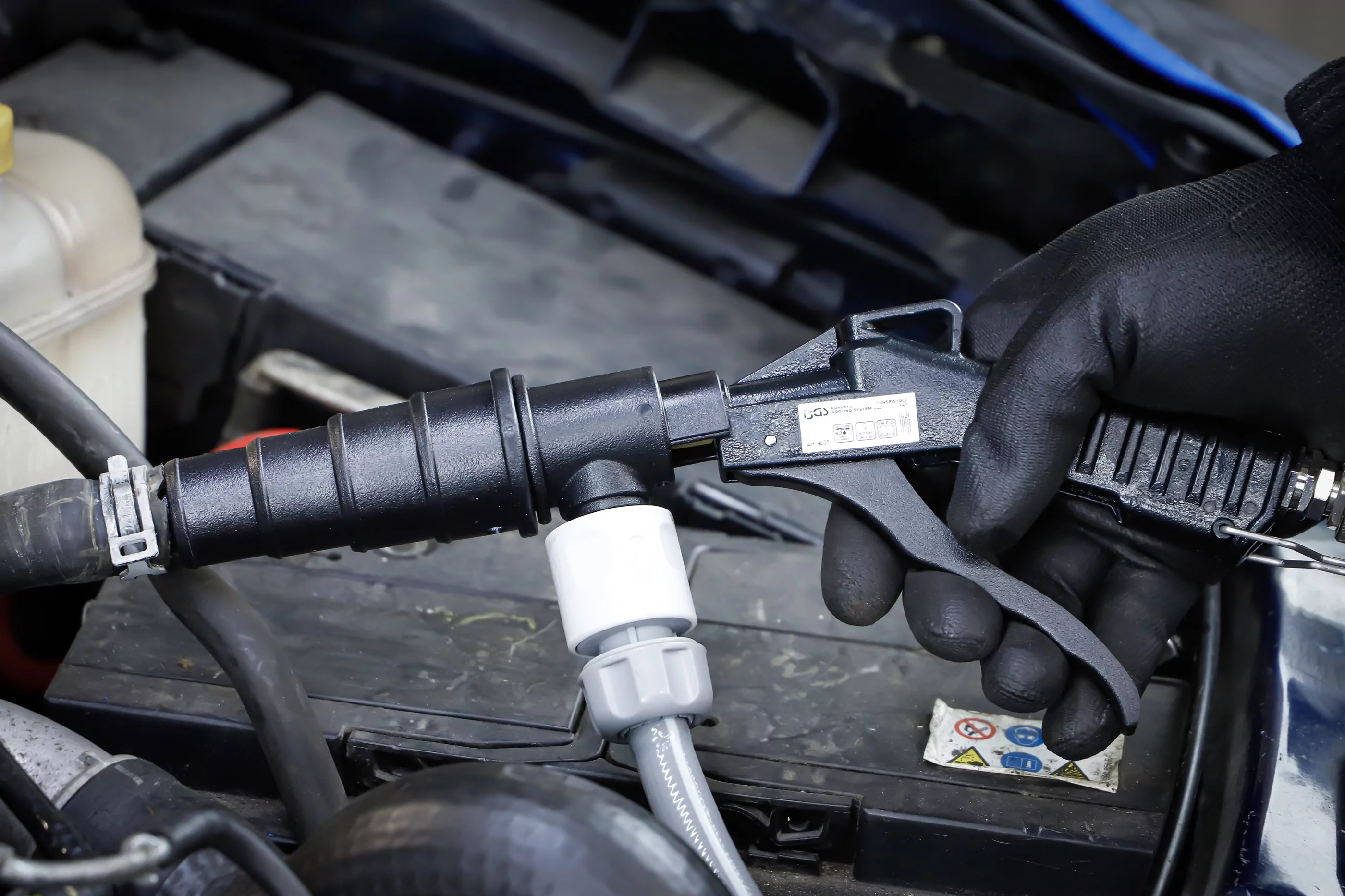 Kühlsystem-Reinigungspistole