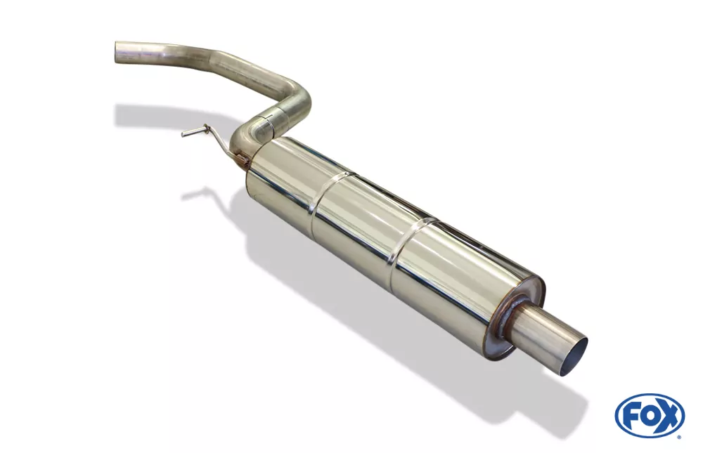 VW Golf VII Facelift starre Hinterachse  Vorschalldämpfer für Modelle ohne OPF