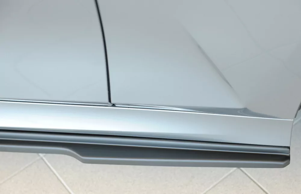 Rieger Seitenschweller rechts ansatz matt schwarz für BMW 3er G21  (G3K) Touring 07.22- (ab Facelift) LCI