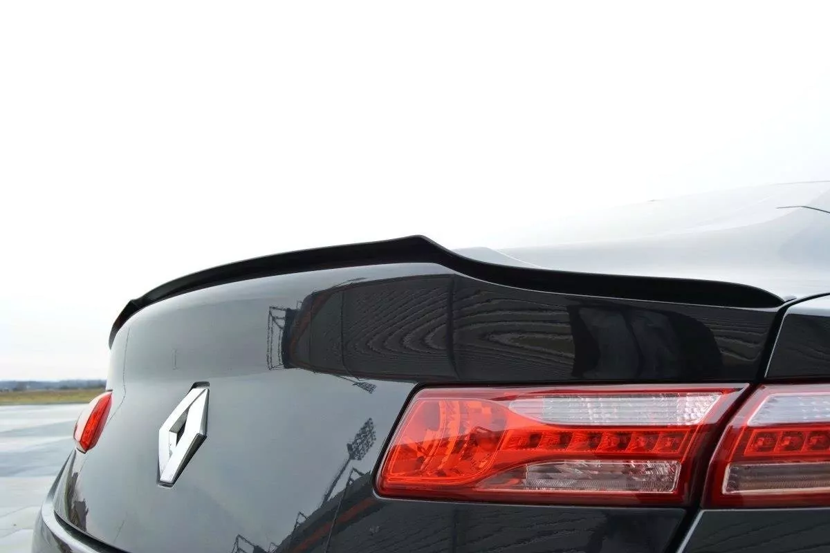 Spoiler CAP Passend Für Passend Für Renault Laguna Mk 3 Coupe Schwarz Hochglanz Schwarz Hochglanz