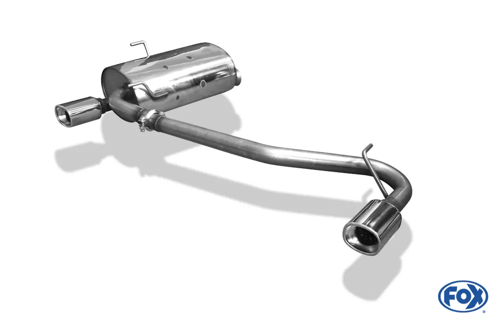 Peugeot 406 Break  Endschalldämpfer Ausgang rechts/links - 93x79 Typ 71 rechts/links