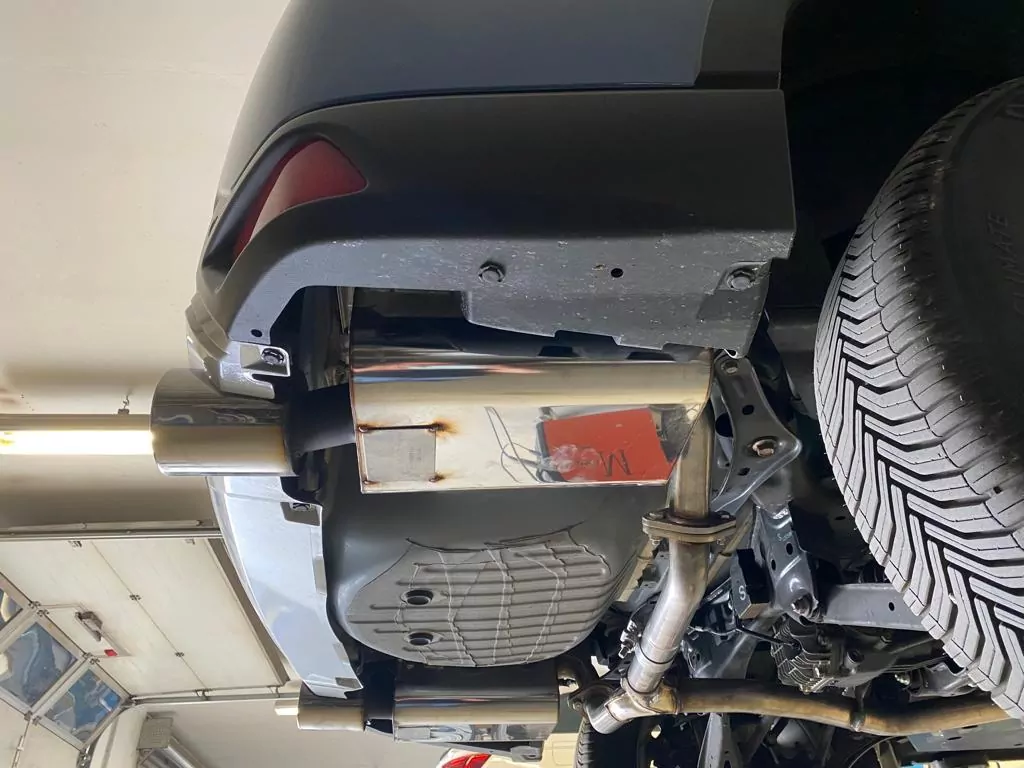 Subaru Forester 4WD - SK  Endschalldämpfer rechts/links - 1x114 Typ 13 rechts/links