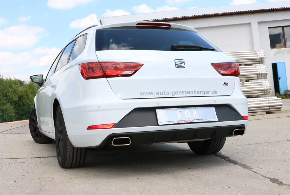 Seat Leon 5F ST - Einzelradaufhängung  Endschalldämpfer rechts/links - 145x65 Typ 59 rechts/links