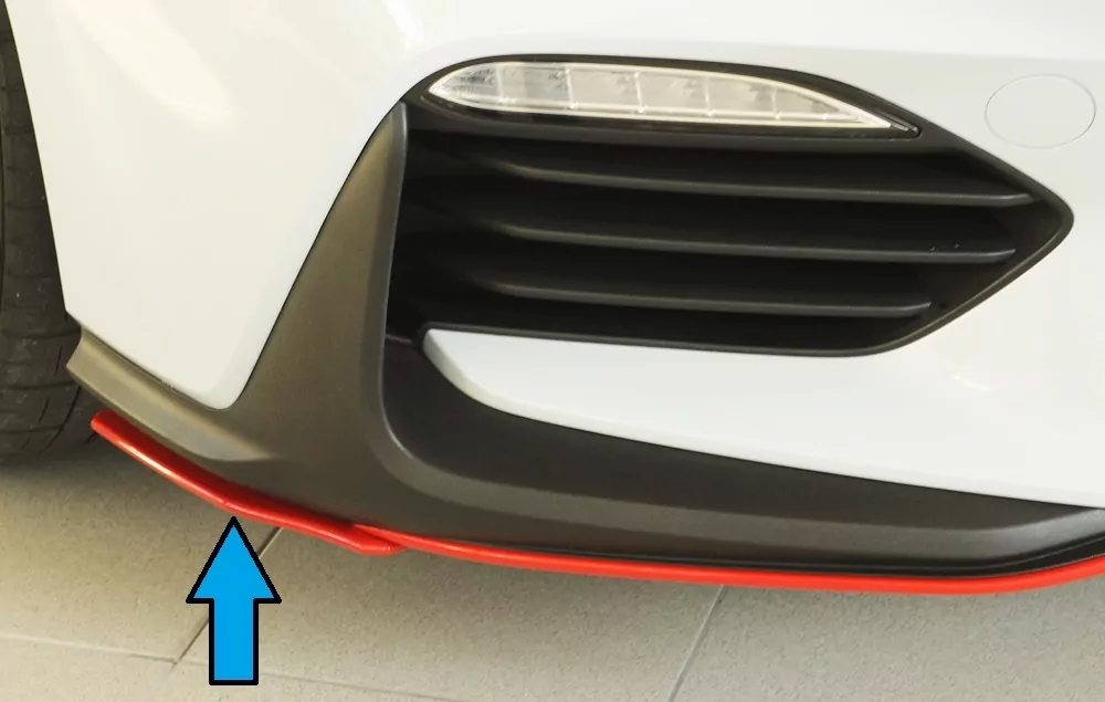 Rieger Spoilerschwert seitlich rechts für Hyundai i30 N-Performance  (PDE) 5-tür. (Fastback) 05.21- (ab Facelift)