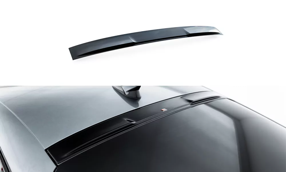 Heckscheiben Spoiler Für Audi A5 S-Line Limousine B10 Schwarz Hochglanz