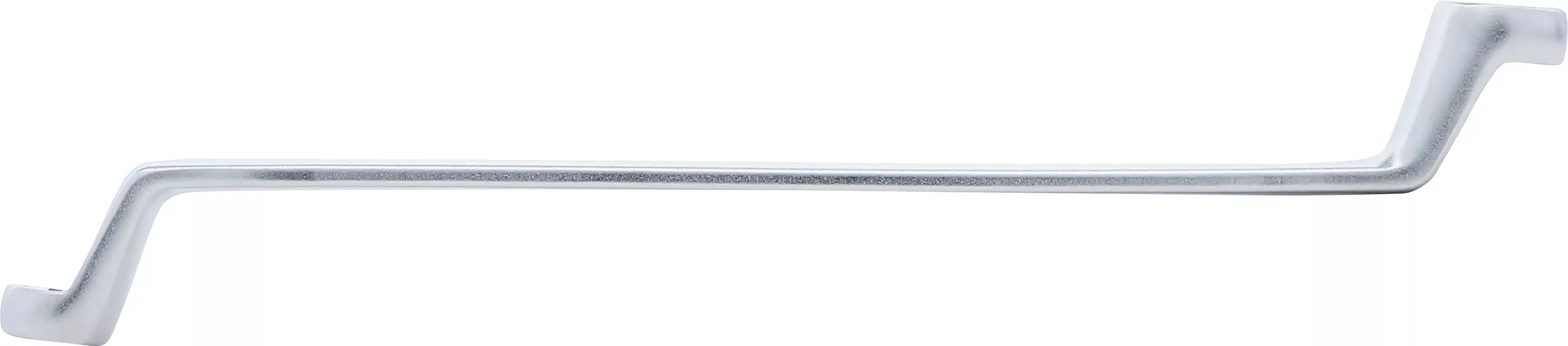 Doppel-Ringschlüssel mit E-Profil-Ringköpfen | gekröpft | SW E14 x E18