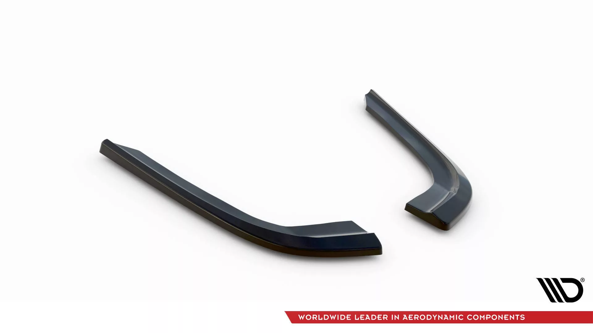 Heck Ansatz Flaps Diffusor Für BMW 3er GT F34 Schwarz Hochglanz