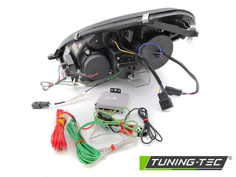 Xenon Headlights Drl Chrome Fits Mercedes R171 Slk 04-11