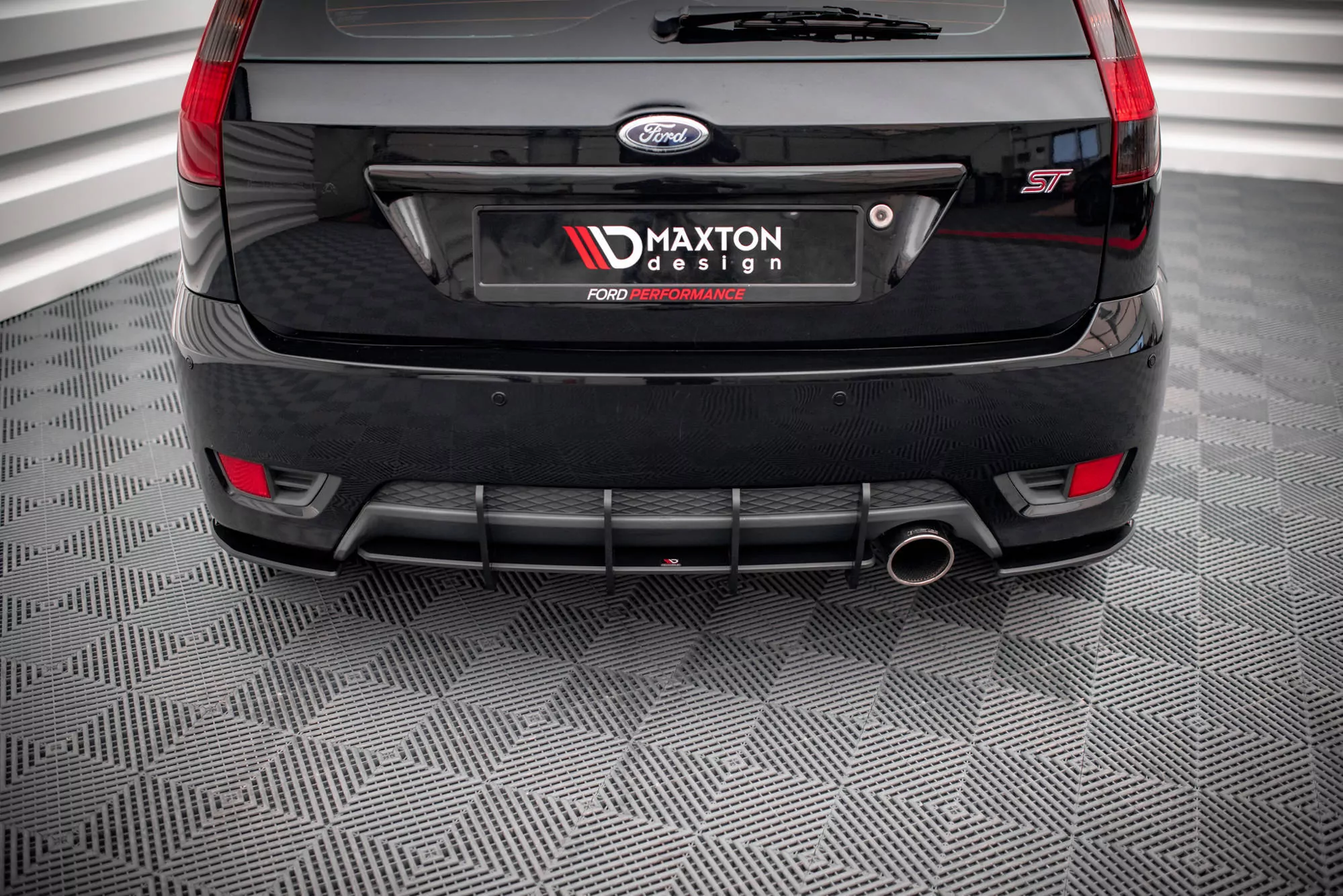 Street Pro Heck Ansatz Flaps Diffusor Für Ford Fiesta ST Mk6