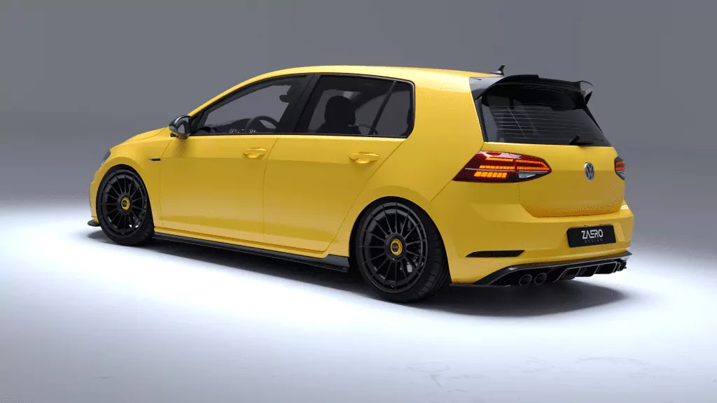 EVO-1 Diffusor für VW Golf 7 R (Facelift)