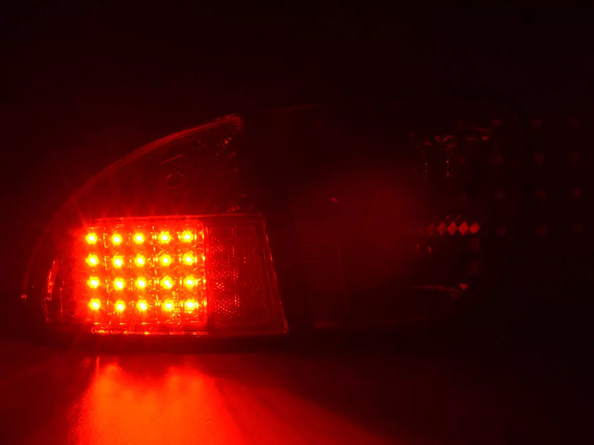 LED Rückleuchten Set Seat Leon Typ 1M Bj. 1999-2005 chrom