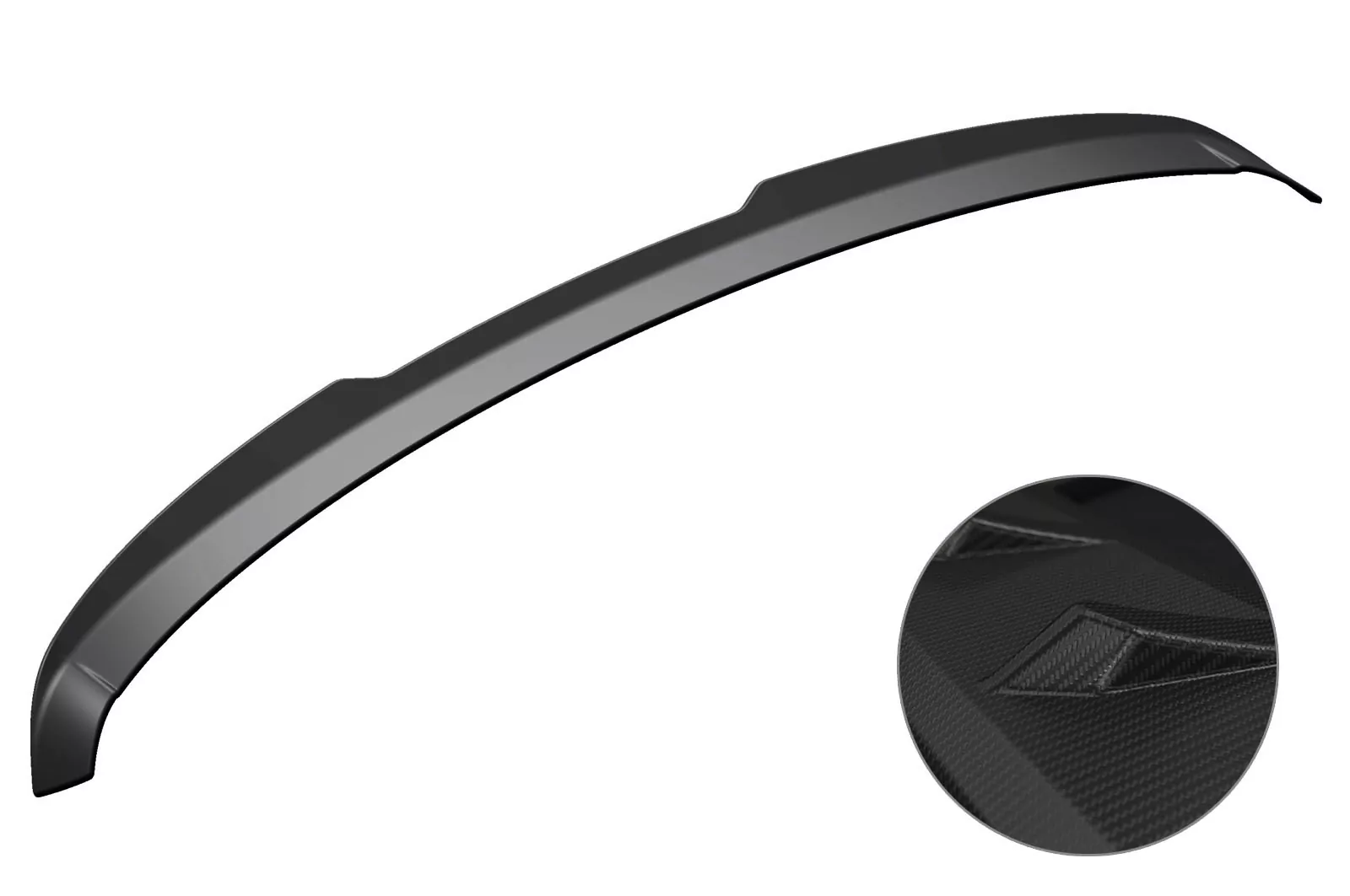 Heckflügel mit ABE für VW Golf 5 Variant HF586-M Carbon Look (matt)