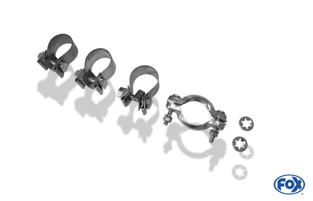 Smart Fortwo 453  Endschalldämpfer quer Ausgang rechts/links inkl. Flexstück - 1x70 Typ 24 rechts/links