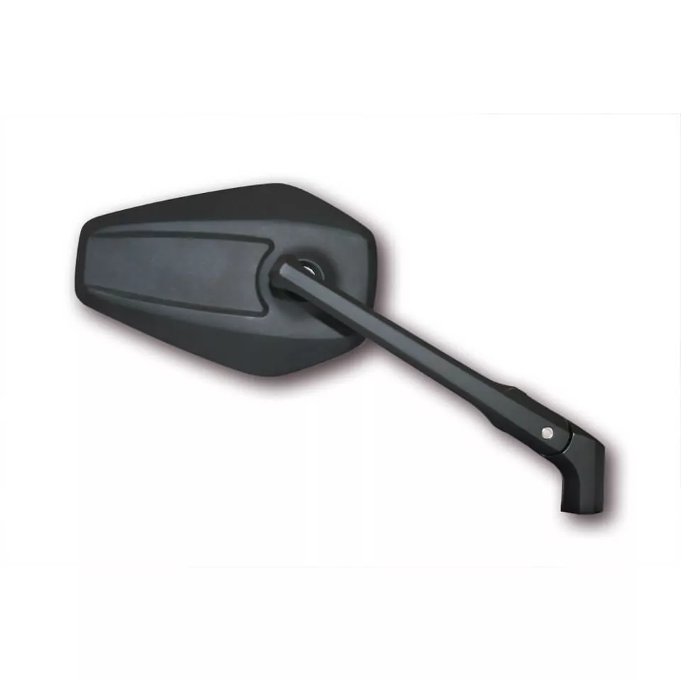 HIGHSIDER smart Handlebar Mirror Booster 2 Black (Pair)