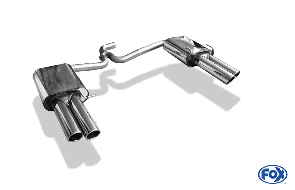 Skoda Superb 3T 4x4 3,6l  Endschalldämpfer rechts/links - 145x65 Typ 59 rechts/links