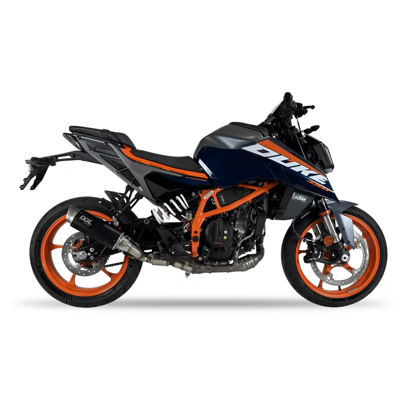 IXIL RC3B Edelstahl-Endschalldämpfer Schwarz KTM 990 Duke (KTM R2 DK) 24-, E-geprüft