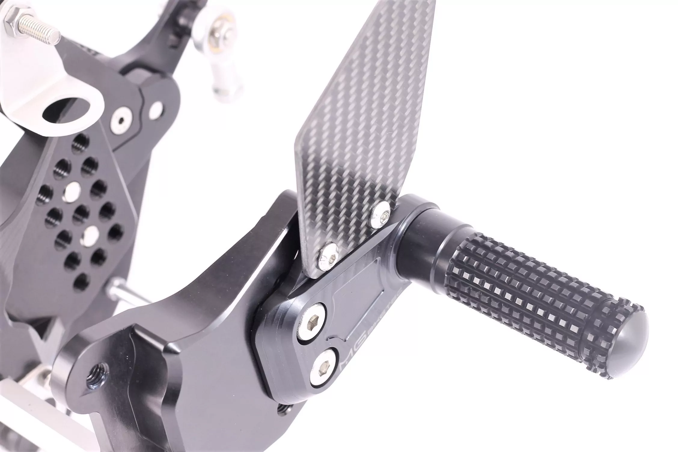 MG Biketec Sportfussrastenanlage / Rastenanlage / Fußrastenanlage mit ABE, gültig in D - A - CH für Suzuki GSX-R 1000 ab 2009-2011