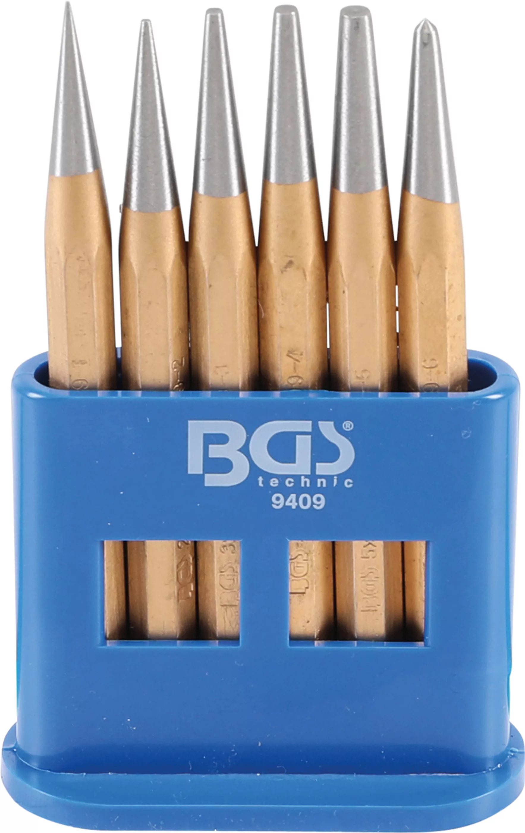 Durchtreiber-/ Körner-Satz | 120 mm | 1 - 5 mm | 6-tlg.