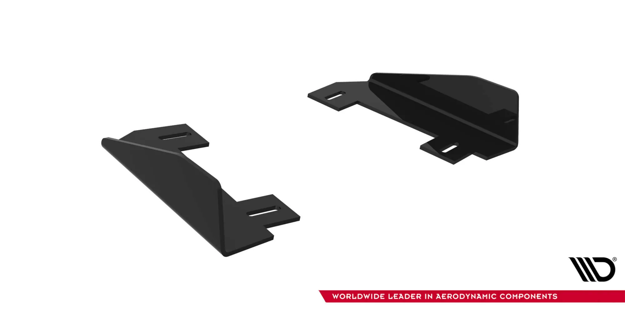 Hintere Seiten Flaps Für Subaru Impreza WRX STI Mk3 Facelift Schwarz Hochglanz