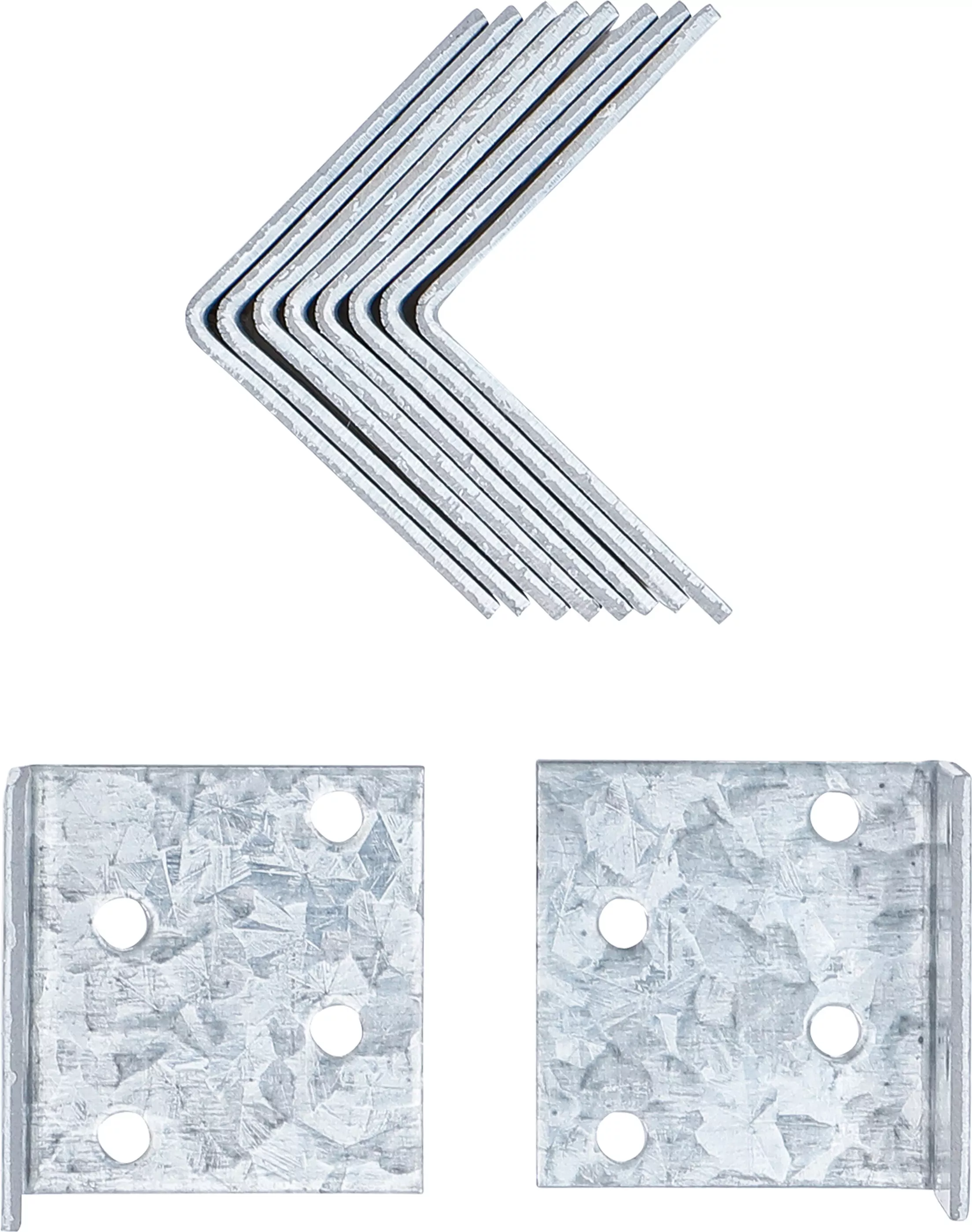 Winkelverbinder | 40 x 40 x 40 mm | 10-tlg.
