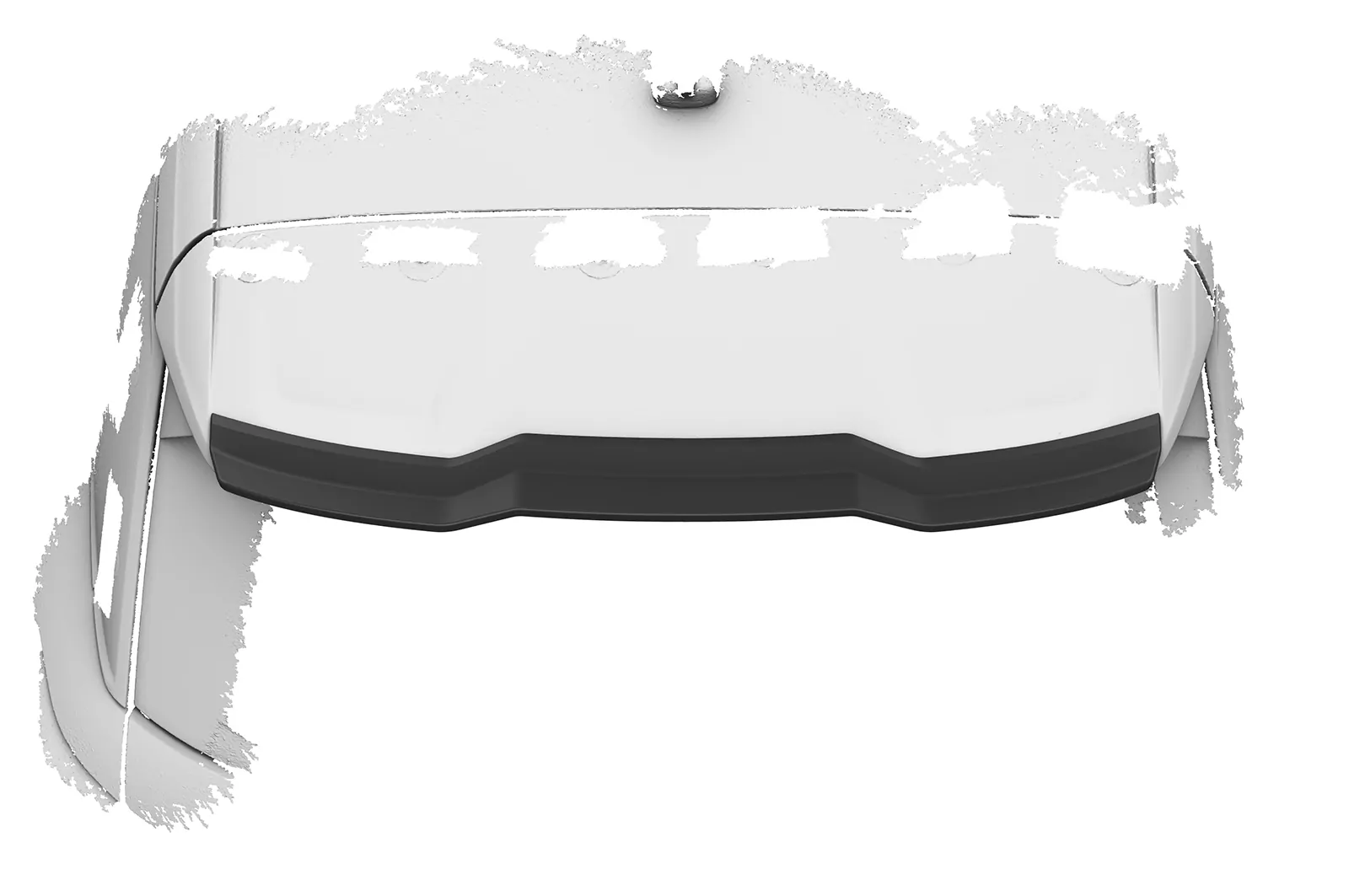 Heckflügel mit ABE für Audi Q2 S-Line / SQ2 (GA) HF127 Schwarz Strukturiert