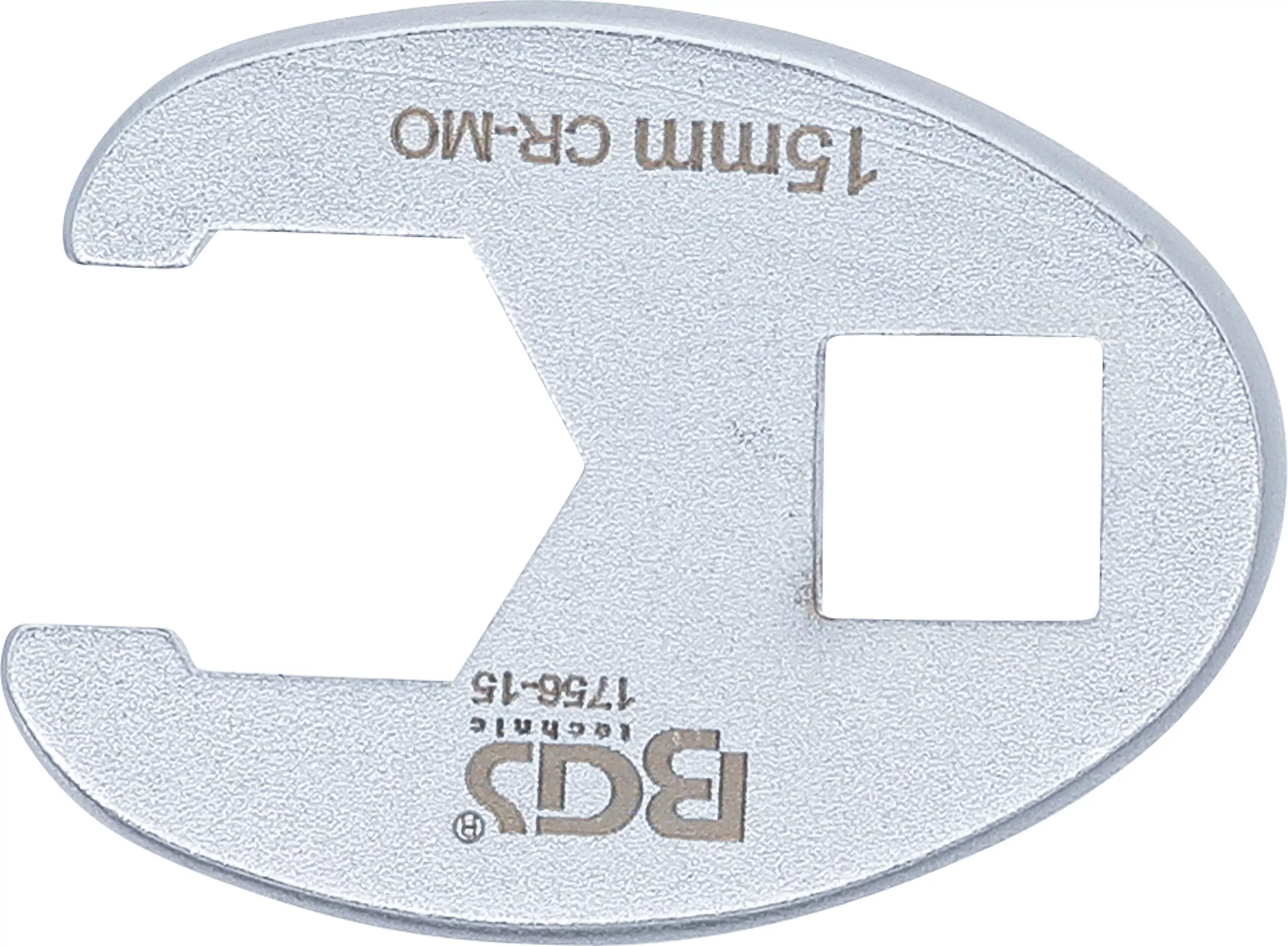 Hahnenfußschlüssel | Antrieb Innenvierkant 10 mm (3/8") | SW 15 mm