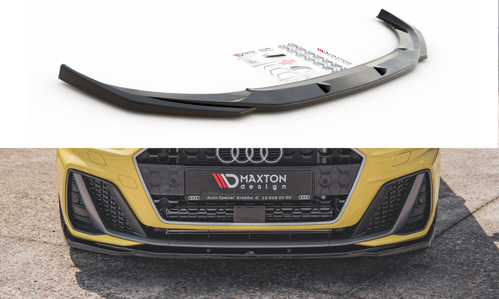Street+ Spoilerlippe Front Ansatz V.2 Passend Für Audi A1 S-Line GB 