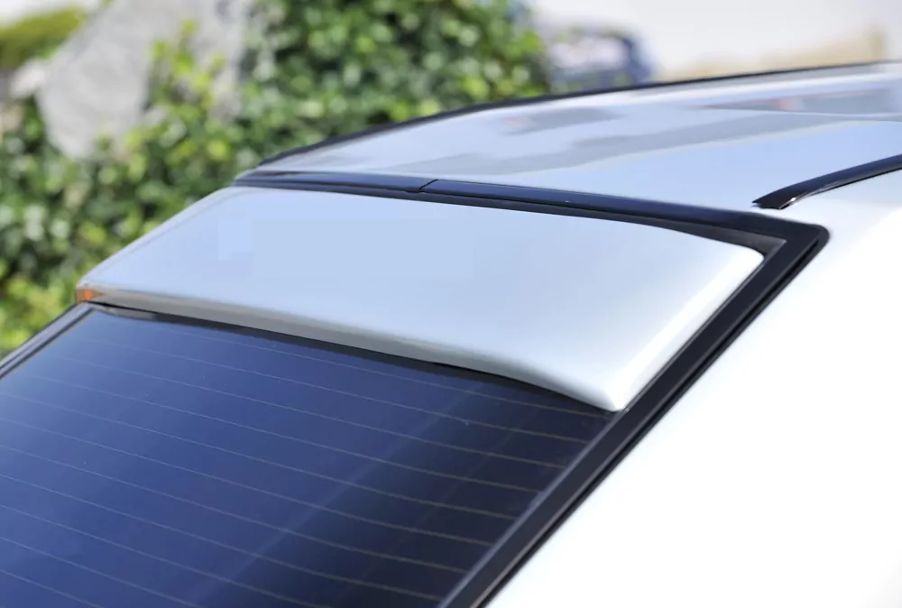 Rieger Heckscheibenblende für Mercedes 190 (W201) - Lim.   carbon optik