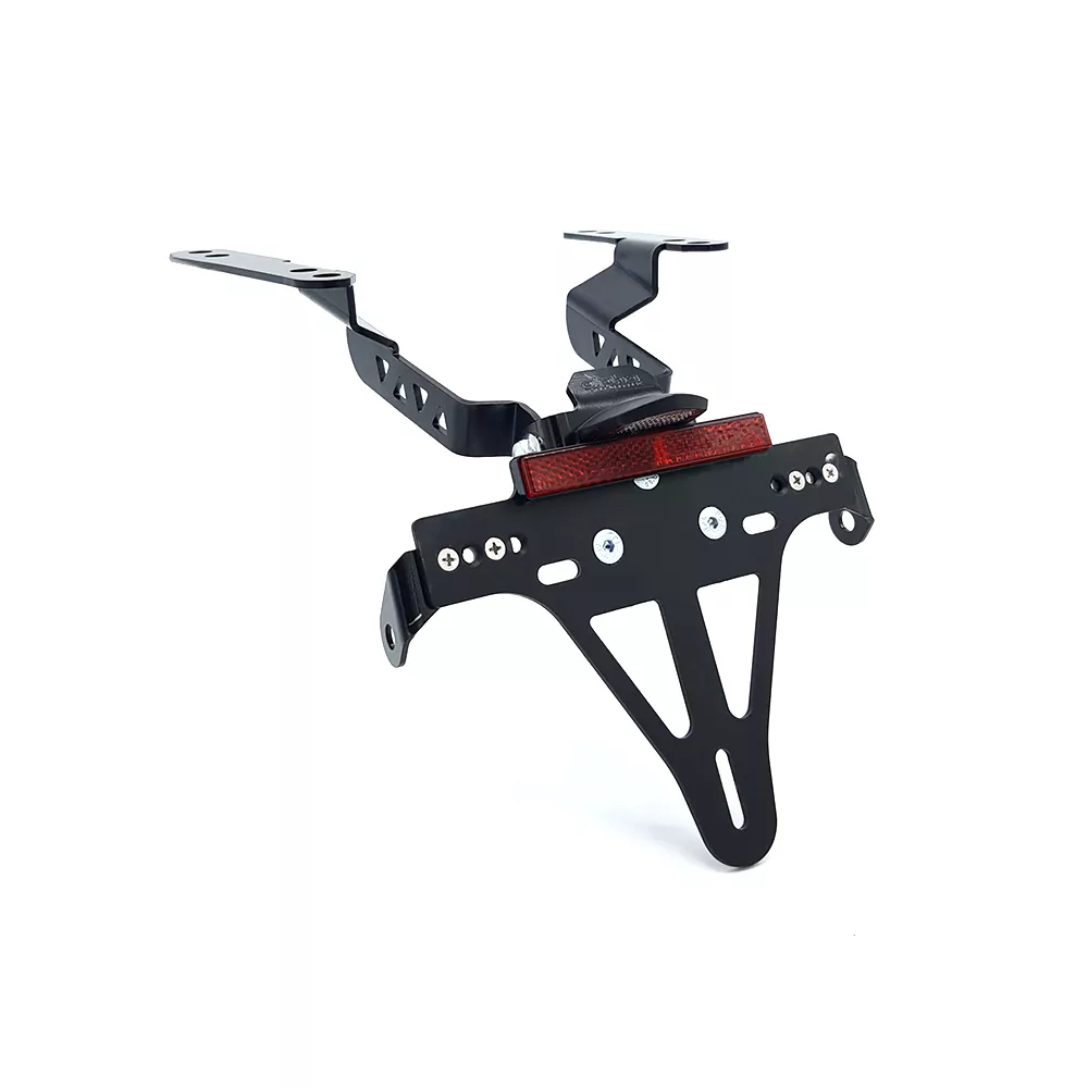 alpha Technik Kennzeichenhalter für Honda CB650R CB650RA und CBR650R CBR650RA Modelljahr 2019 - 2020