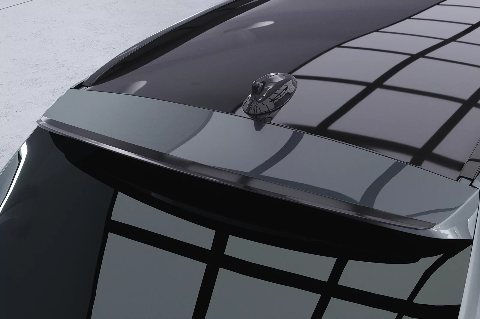 Heckflügel mit ABE für BMW 3er F31 Touring HF751 Strukturiert (schwarz matt)