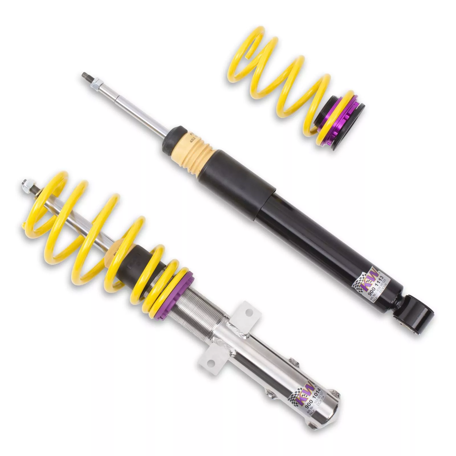 KW Gewindefahrwerk V1 inox RENAULT CLIO IV Grandtour (KH_, R) 01/2013-