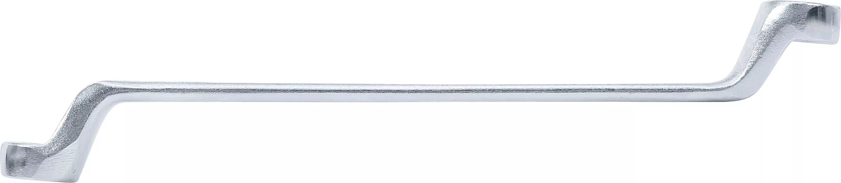 Doppel-Ringschlüssel, gekröpft | SW 16 x 17 mm