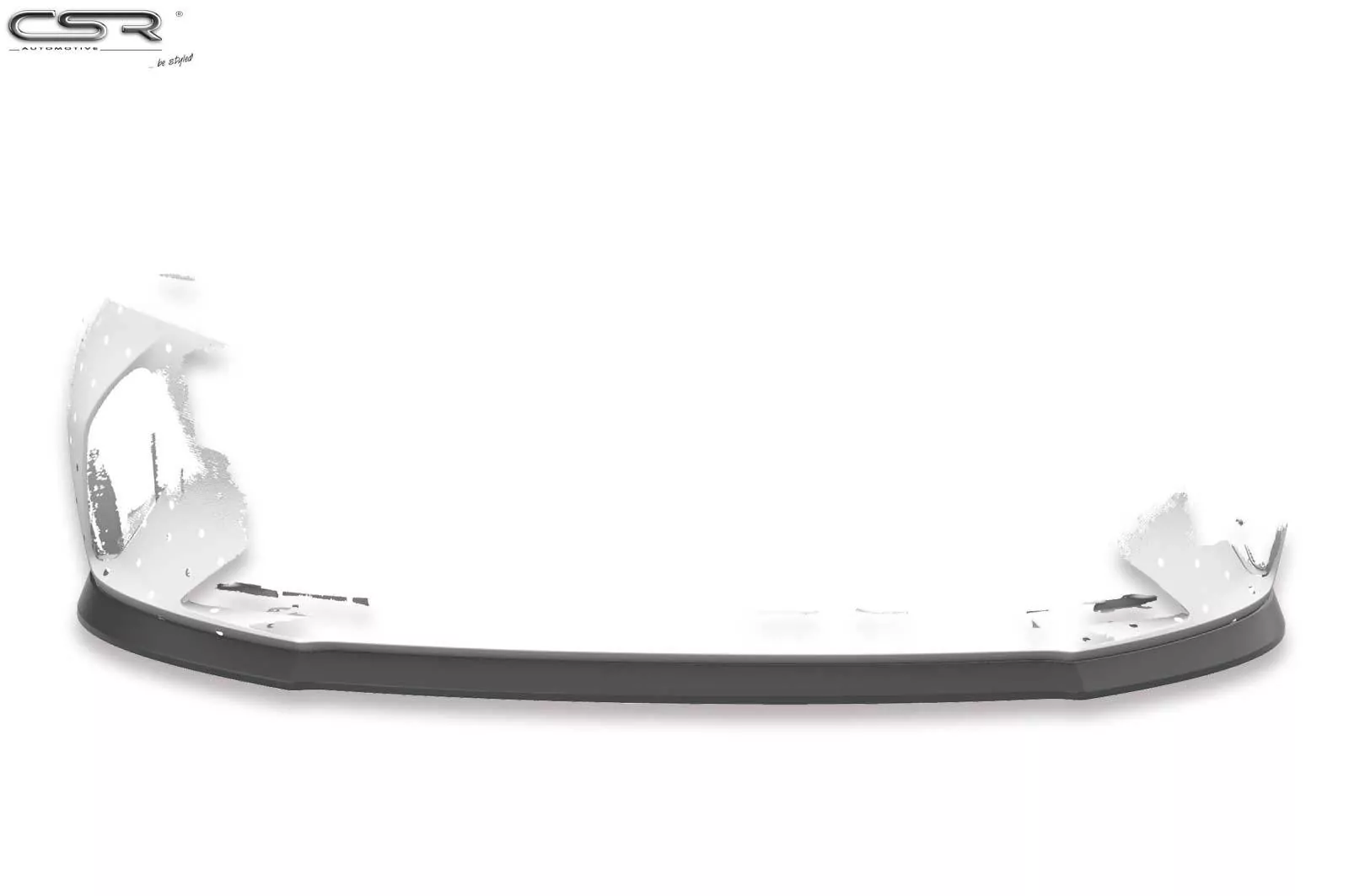 Cup-Spoilerlippe mit ABE für Opel Corsa F CSL435-M Carbon Look (matt)