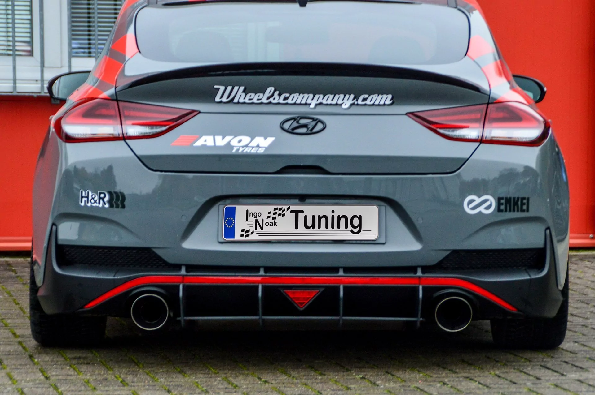 Racing Heckansatz für Hyundai I30N Fastback Facelift